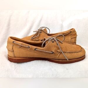 Sebago Docksides Boat Shoes, Tan Leather